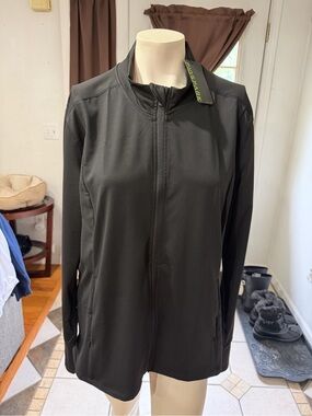 Black Full-Zip Jacket